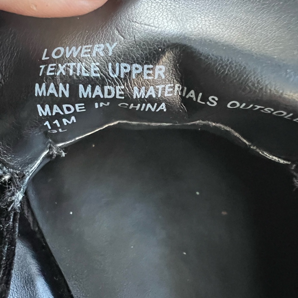 Aerosoles Lilia Black Velvet Lowery Chain Detail Mules Slides Women’s 11 - Picture 8 of 8